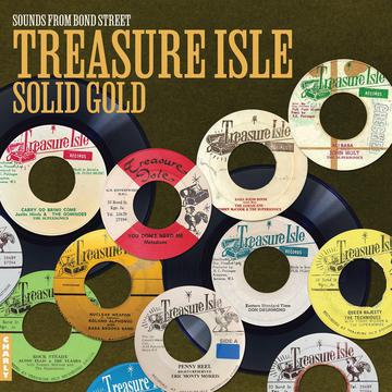 TREASURE ISLE: SOLID GOLD  – VARIOUS - LP •