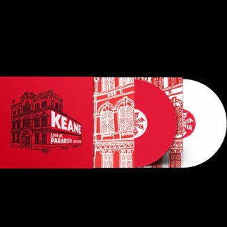 KEANE – LIVE AT PARIDISO 29.11.04 (TRANSPARENT RED & WHITE VINYL) (RSD24) - LP •