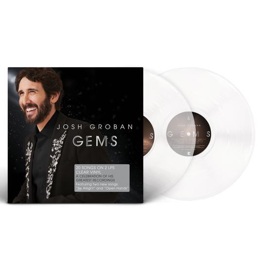 GROBAN,JOSH – GEMS (CLEAR VINYL) - LP •