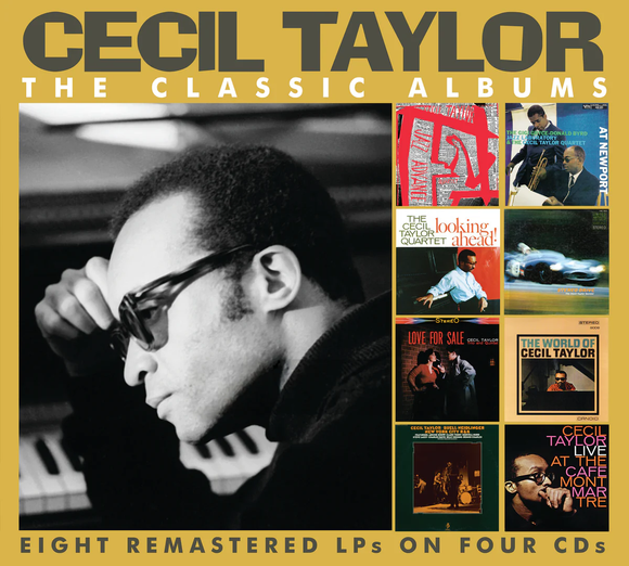 TAYLOR,CECIL – CLASSIC ALBUMS (4 CD) - CD •