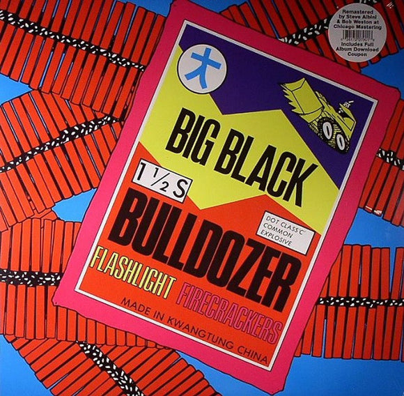 BIG BLACK – BULLDOZER (EP) - LP •