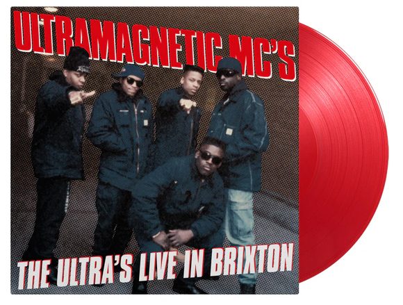 ULTRAMAGNETIC MC'S – ULTRA'S LIVE IN BRIXTON (RED VINYL) (RSD24) - LP •
