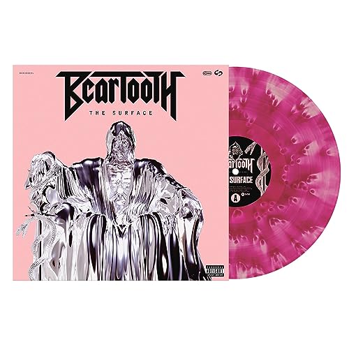 BEARTOOTH – SURFACE (CLEAR W/PINK CLOUDY EFFECT) - LP •