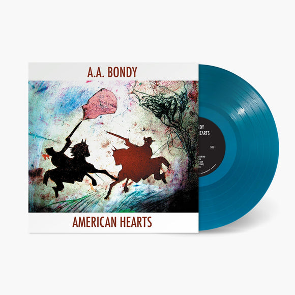 BONDY,A.A. – AMERICAN HEARTS (SEA BLUE) - LP •