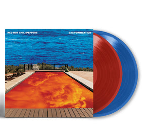 RED HOT CHILI PEPPERS – CALIFORNICATION (RED / BLUE VINYL) - LP •