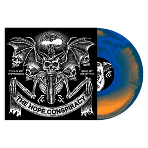 HOPE CONSPIRACY – TOOLS OF OPPRESSION (ORANGE/BLUE MIX) - LP •