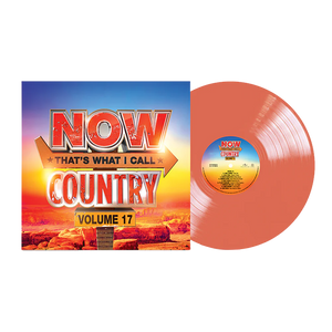 NOW COUNTRY 17 – VARIOUS (ORANGE VINYL) - LP •