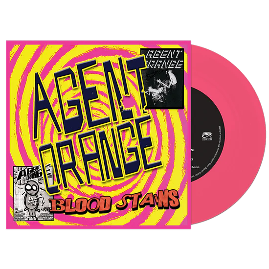 AGENT ORANGE – BLOODSTAINS (PINK VINYL) - 7