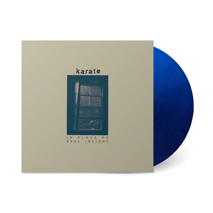 KARATE – IN PLACE OF REAL INSIGHT (INDIGO BLUE VINYL) - LP •