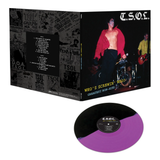 T.S.O.L. – WHO'S SCREWIN' WHO? GREATEST NON HITS (PURPLE/BLACK SPLIT) - LP •
