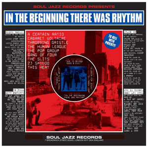 SOUL JAZZ RECORDS PRESENTS / VARIOUS – IN THE BEGINNING THERE WAS RHYTHM - CD •