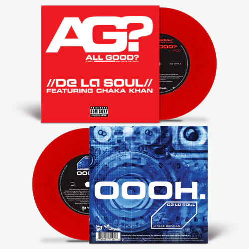 DE LA SOUL – ALL GOOD/OOOH (RED VINYL) - 7