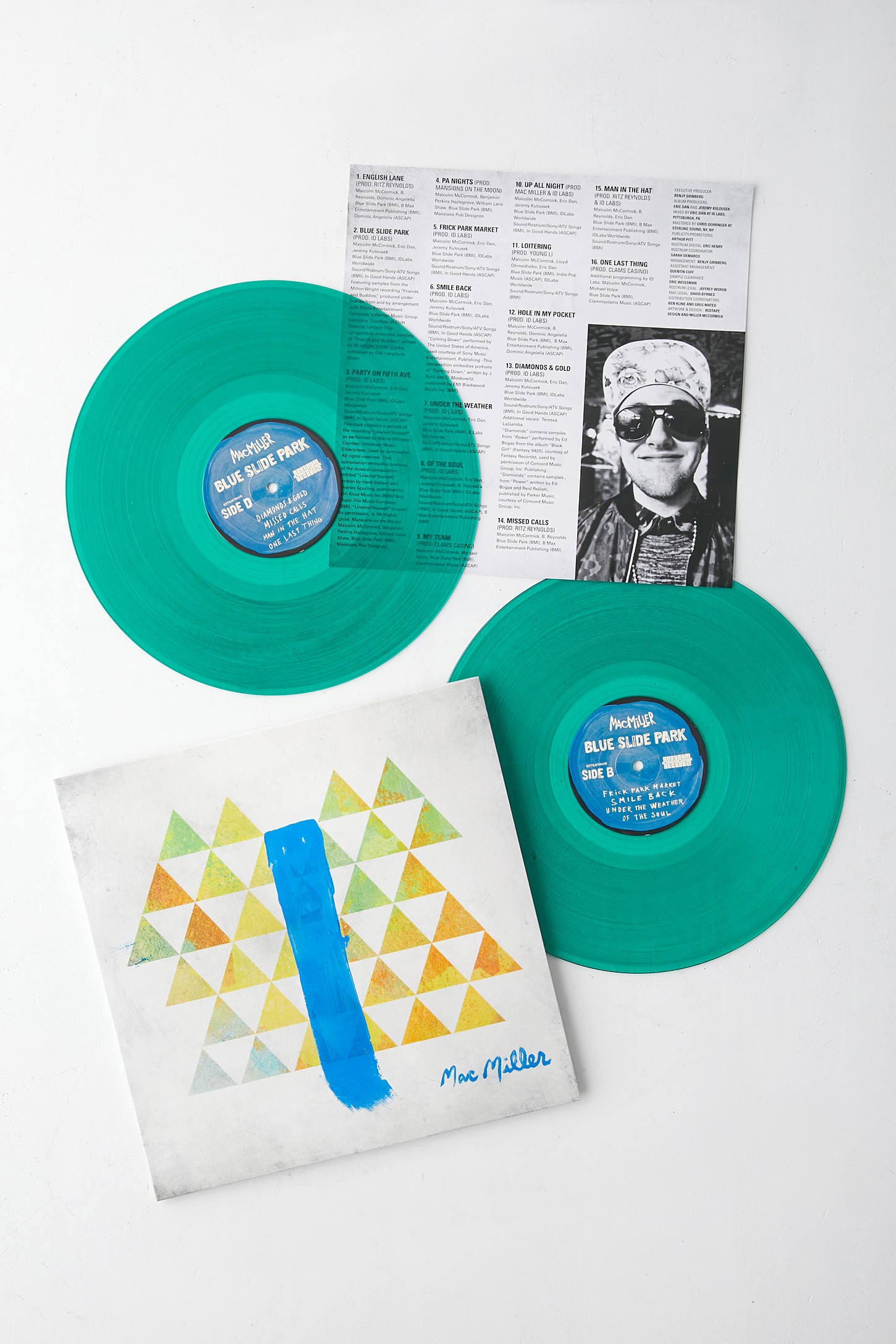 MILLER,MAC BLUE SLIDE PARK (TRANS GREEN) LP – Lunchbox Records