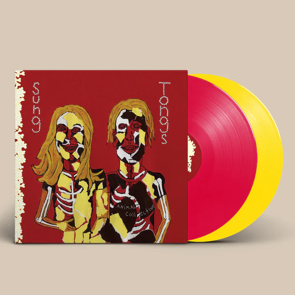 ANIMAL COLLECTIVE – SUNG TONGS - 20TH ANNIVERSARY (CANARY YELLOW & RUBY RED VINYL) - LP •