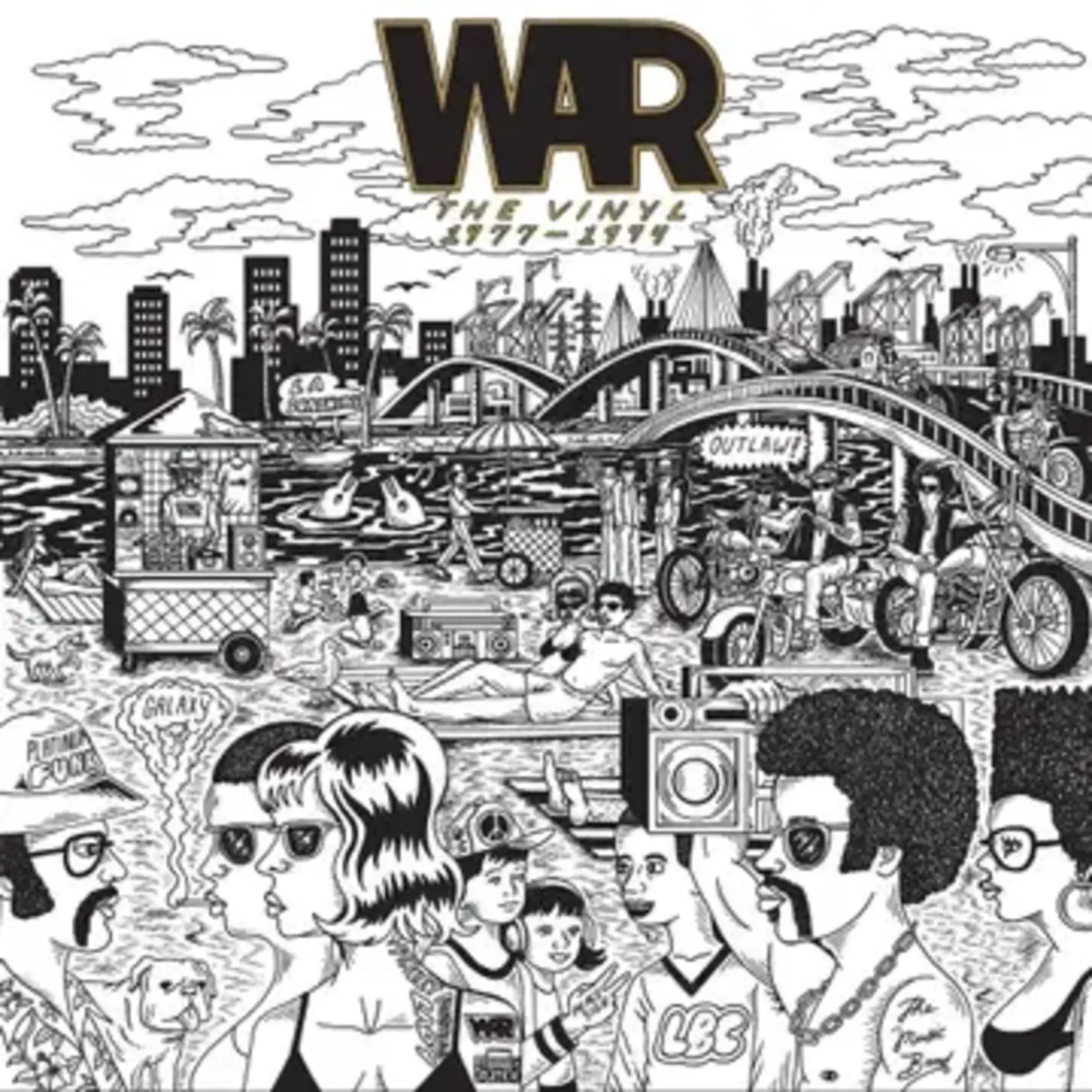 【USオリジ・シールド未開封LP】WAR / WAR WAR VINYL II(77-94) (COLORED VINYL) LP – Lunchbox Records