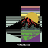 WINDOWS 96 – ONE HUNDRED MORNINGS (DELUXE WHITE W/ BLACK CENTER VINYL) - LP •