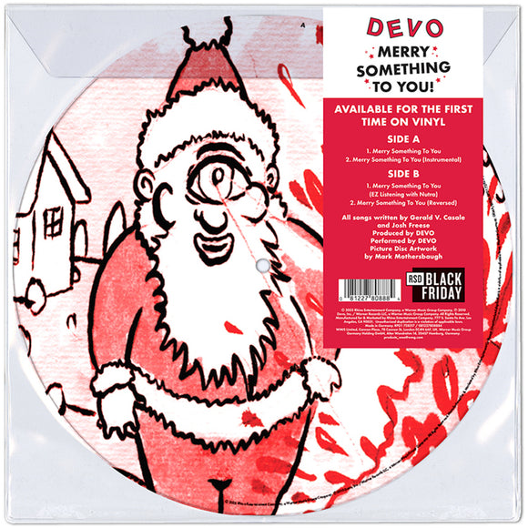 DEVO – MERRY SOMETHING TO YOU (PICTURE DISC) (RSD BLACK FRIDAY 2025) - LP •