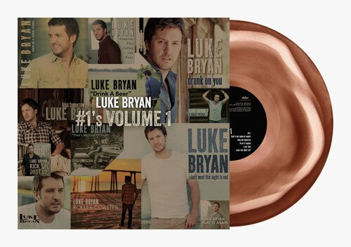 BRYAN,LUKE – #1'S VOLUME 1 (BROWN SWIRL) - LP •