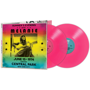 MELANIE – CENTRAL PARK 1974 (PINK VINYL) - LP •