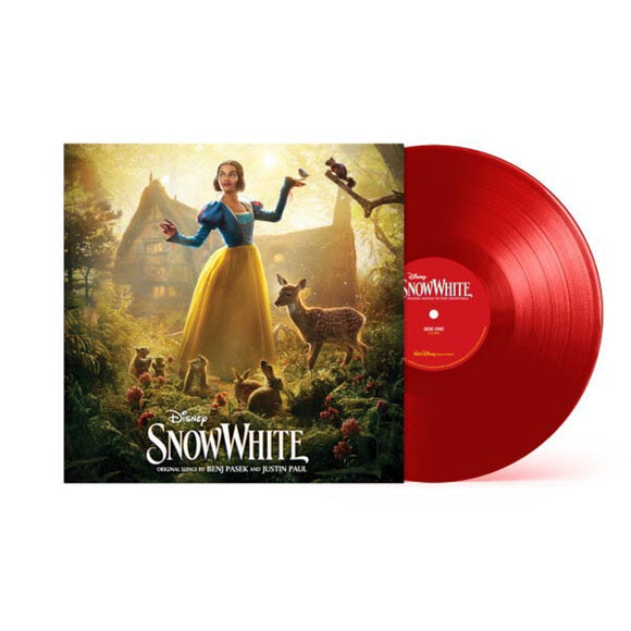 PASEK,BENJ / PAUL,JUSTIN – DISNEY'S SNOW WHITE - O.S.T. (APPLE RED VINYL) - LP •