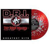 D.R.I. – GREATEST HITS (RED/SILVER SPLATTER) - LP •