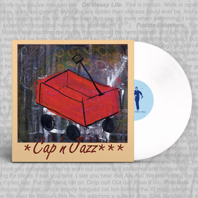 CAP'N JAZZ – BURRITOS INSPIRATION POINT... (WHITE VINYL) LP <br>PREORDER out 2/21/2025 •