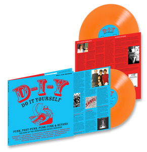 SOUL JAZZ RECORDS PRESENTS – DIY: DO IT YOURSELF PUNK, POST PUNK, PUNK FUNK & BEYOND: THE RISE OF THE INDEPENDENT MUSIC INDUSTRY (TRANSPARENT ORANGE VINYL) - LP •