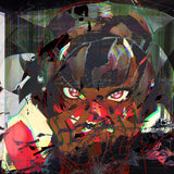 GILT – I SAW MYSELF IN THE BLACK SCREEN (BLOOD SPLATTER) - LP •
