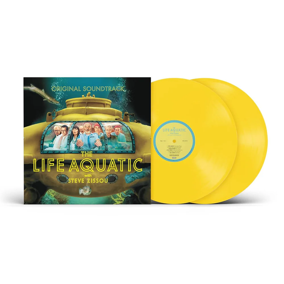 LIFE AQUATIC WITH STEVE ZISSOU – O.S.T. (CANARY YELLOW) - LP •