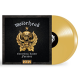 MOTORHEAD – EVERYTHING LOUDER FOREVER: VERY BEST OF MOTORHEAD (INDIE EXCLUSIVE GOLD VINYL) - LP •