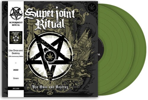 SUPERJOINT RITUAL – USE ONCE AND DESTROY (WEED GREEN INDIE EXLCLUSIVE) - LP •