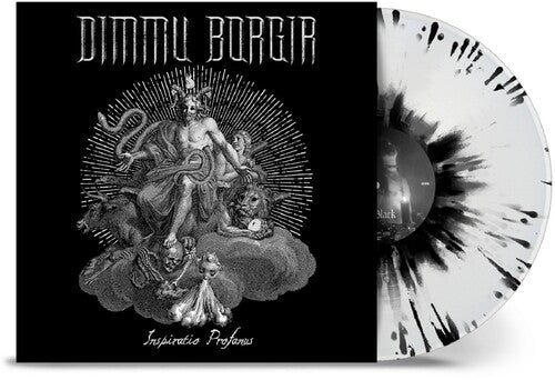 DIMMU BORGIR – INSPIRATIO PROFANUS (BLACK & WHITE SPLATTER) - LP •