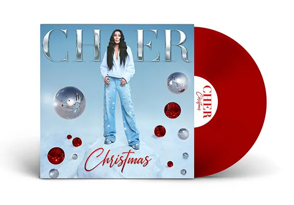 CHER – CHRISTMAS (RUBY RED VINYL) - LP •