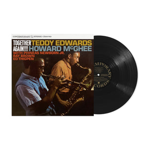 EDWARDS,TEDDY / MCGHEE,HOWARD – TOGETHER AGAIN (CONTEMPORARY RECORDS ACOUSTIC SOUNDS SERIES) - LP •