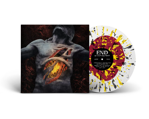 END – SIN OF HUMAN FRAILTY (OXBLOOD IN CLEAR WITH SPLATTER INDIE EXCLUSIVE) - LP •