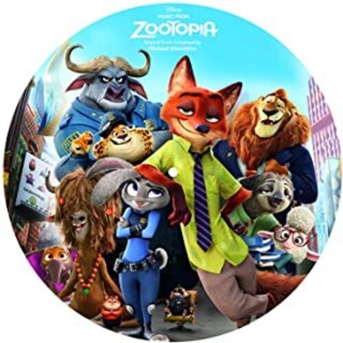 MUSIC FROM ZOOTOPIA / GIACCHINO,MICHAEL – O.S.T.  (PICTURE DISC) - LP •