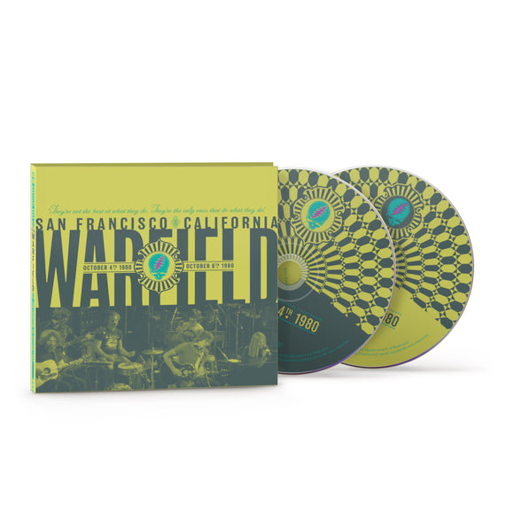 GRATEFUL DEAD – WARFIELD SAN FRANCISCO CA OCT 4 & 6 1980 (RSD BLACK FRIDAY 2025) - CD •