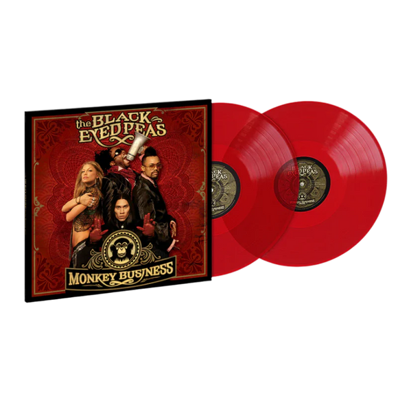 BLACK EYED PEAS – MONKEY BUSINESS (RUBY RED) - LP •
