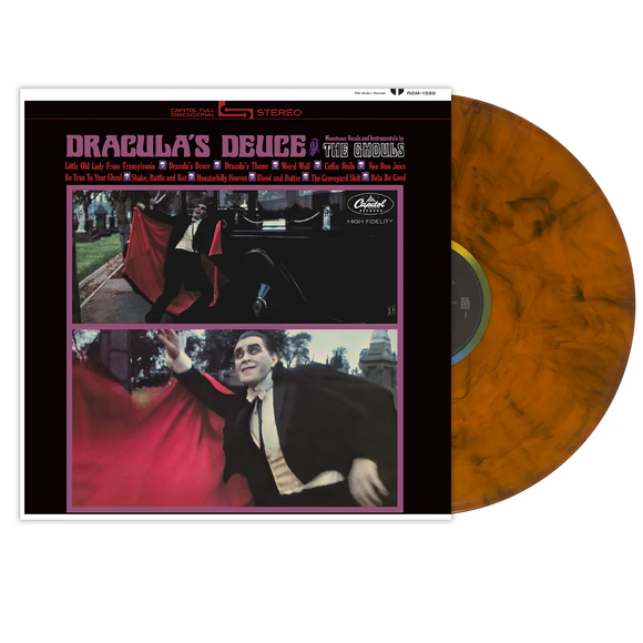 GHOULS – DRACULA'S DEUCE (ORANGE PUMPKIN BURNOUT SMOKE) - LP •