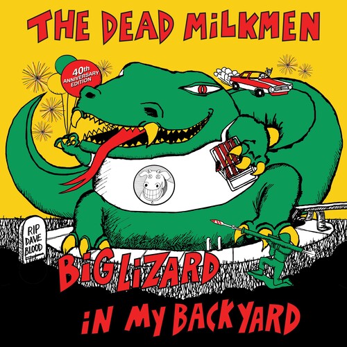 DEAD MILKMEN – BIG LIZARD IN MY BACKYARD (GREEN + YELLOW 40TH ANNIVERSARY) (RSD BLACK FRIDAY 2025) - LP •