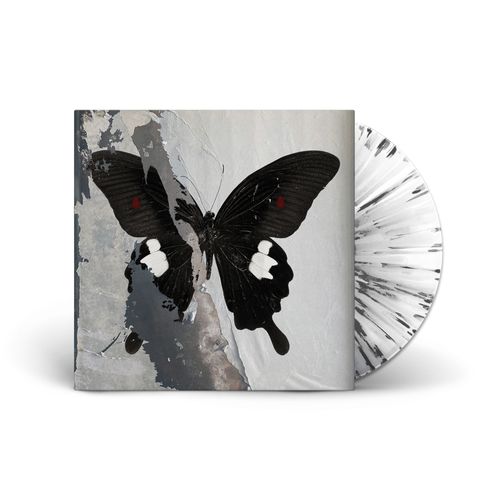 DEATH CULT – PARADISE NOW (CLEAR W/BLACK & WHITE SPLATTER) - LP •