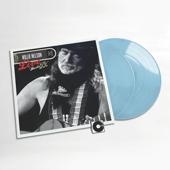 NELSON,WILLIE – LIVE FROM AUSTIN, TX (BABY BLUE EYES CRYING VINYL) - LP •