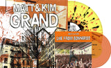 MATT & KIM – GRAND (YELLOW WITH ORANGE & BLACK SPLATTER + BONUS 7 INCH - RSD ESSENTIAL) - LP •