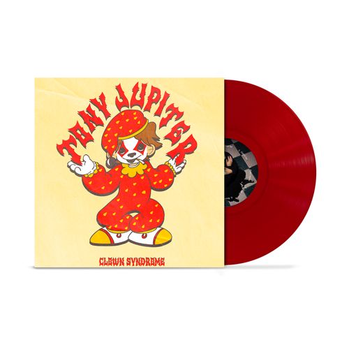 JUPITER,TONY CLOWN SYNDROME (RED VINYL) LP – Lunchbox Records