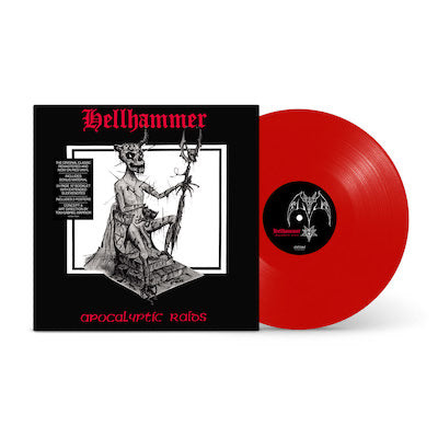 HELLHAMMER – APOCALYPTIC RAIDS (RED VINYL) - LP •