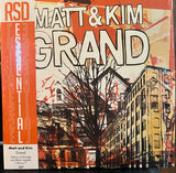 MATT & KIM – GRAND (YELLOW WITH ORANGE & BLACK SPLATTER + BONUS 7 INCH - RSD ESSENTIAL) - LP •