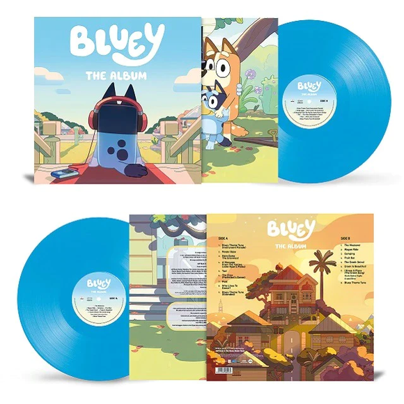 BLUEY – BLUEY THE ALBUM (BLUEY COLORED VINYL) - LP •