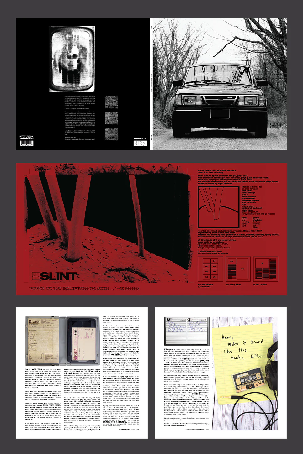SLINT TWEEZ (35TH ANNIVERSARY -WHITE LP – Lunchbox Records