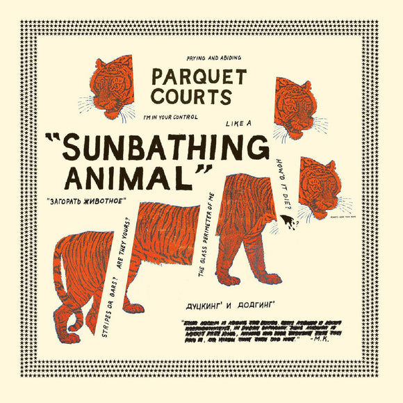 PARQUET COURTS – SUNBATHING ANIMAL + CONTENT NAUSEA - CD •