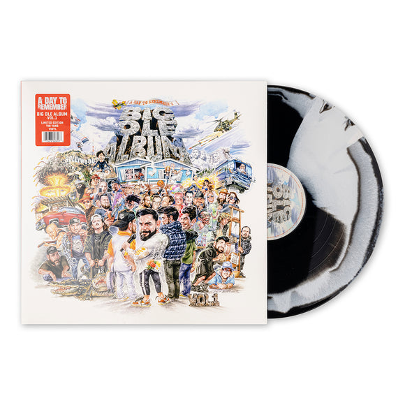 A DAY TO REMEMBER – BIG OLE ALBUM VOL. 1 (YIN/YANG BLACK & WHITE VINYL) - LP •